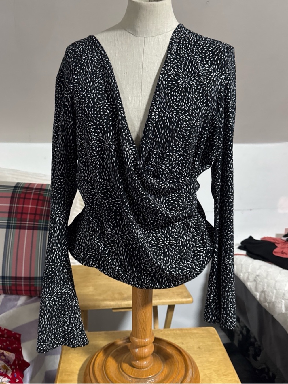 Ruched detail long sleeve